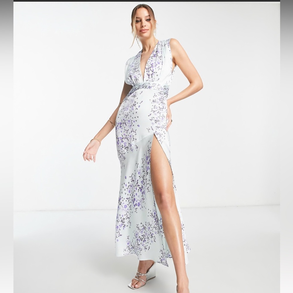 Mint and lavender dress NWT